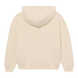 Calvin Klein Felpa Chiusa con Cappuccio tinta unita Beige per Bambina IB0IB02524XX BEIGE CALVIN KLEIN 