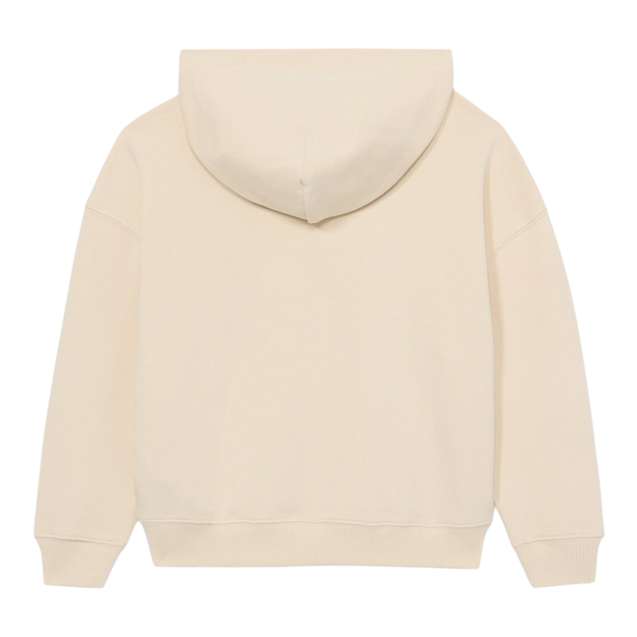 Calvin Klein Felpa Chiusa con Cappuccio tinta unita Beige per Bambina IB0IB02524XX BEIGE CALVIN KLEIN 