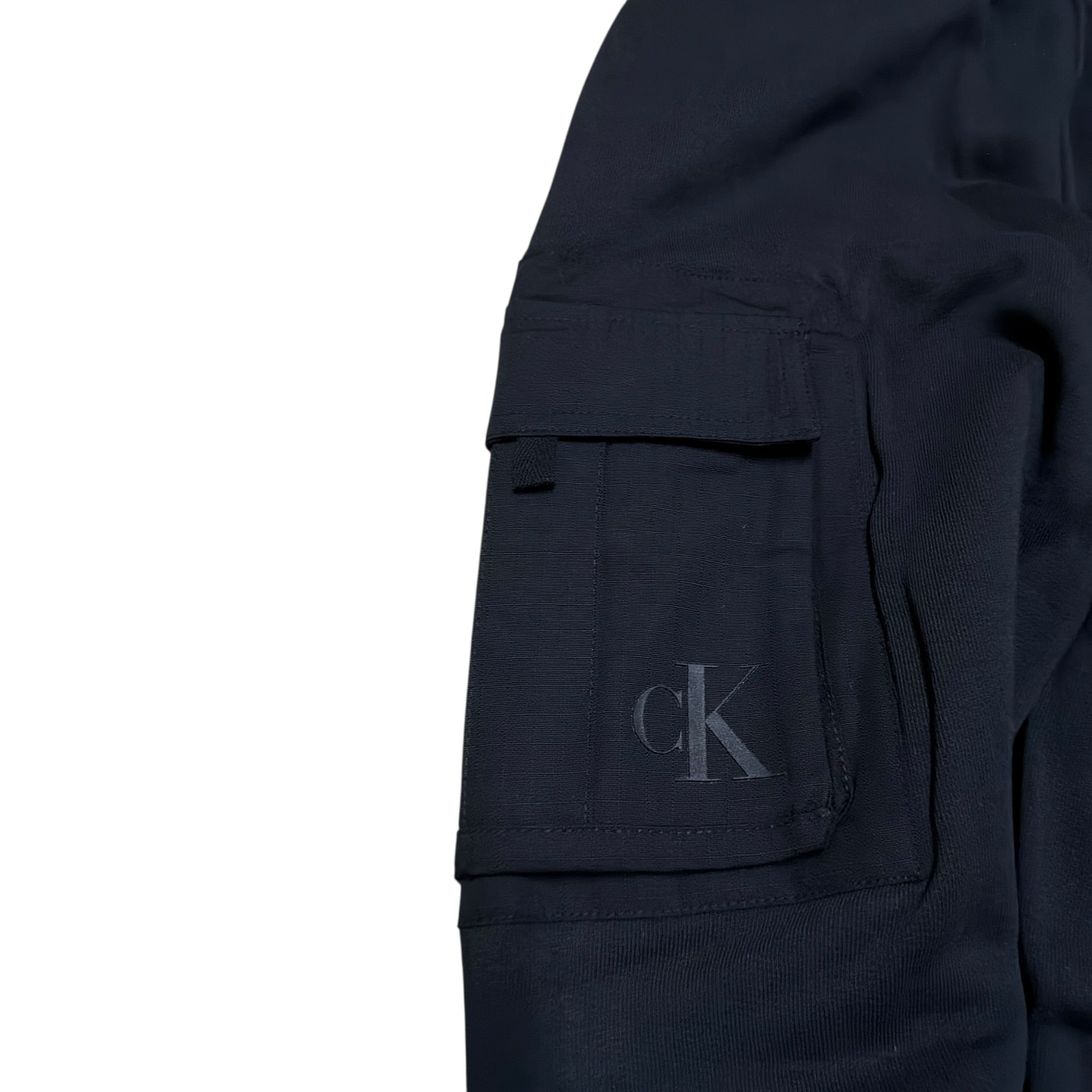 Calvin Klein Pantalone Tuta tinta unita Nero per Bambino IB0IB02572J NERO CALVIN KLEIN 