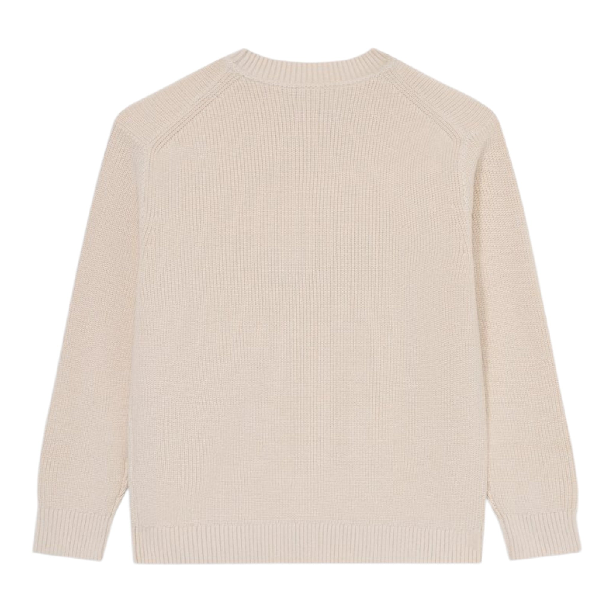 Calvin Klein Maglia Girocollo tinta unita con Logo Beige per Bambino IB0IB02598 BEIGE CALVIN KLEIN 