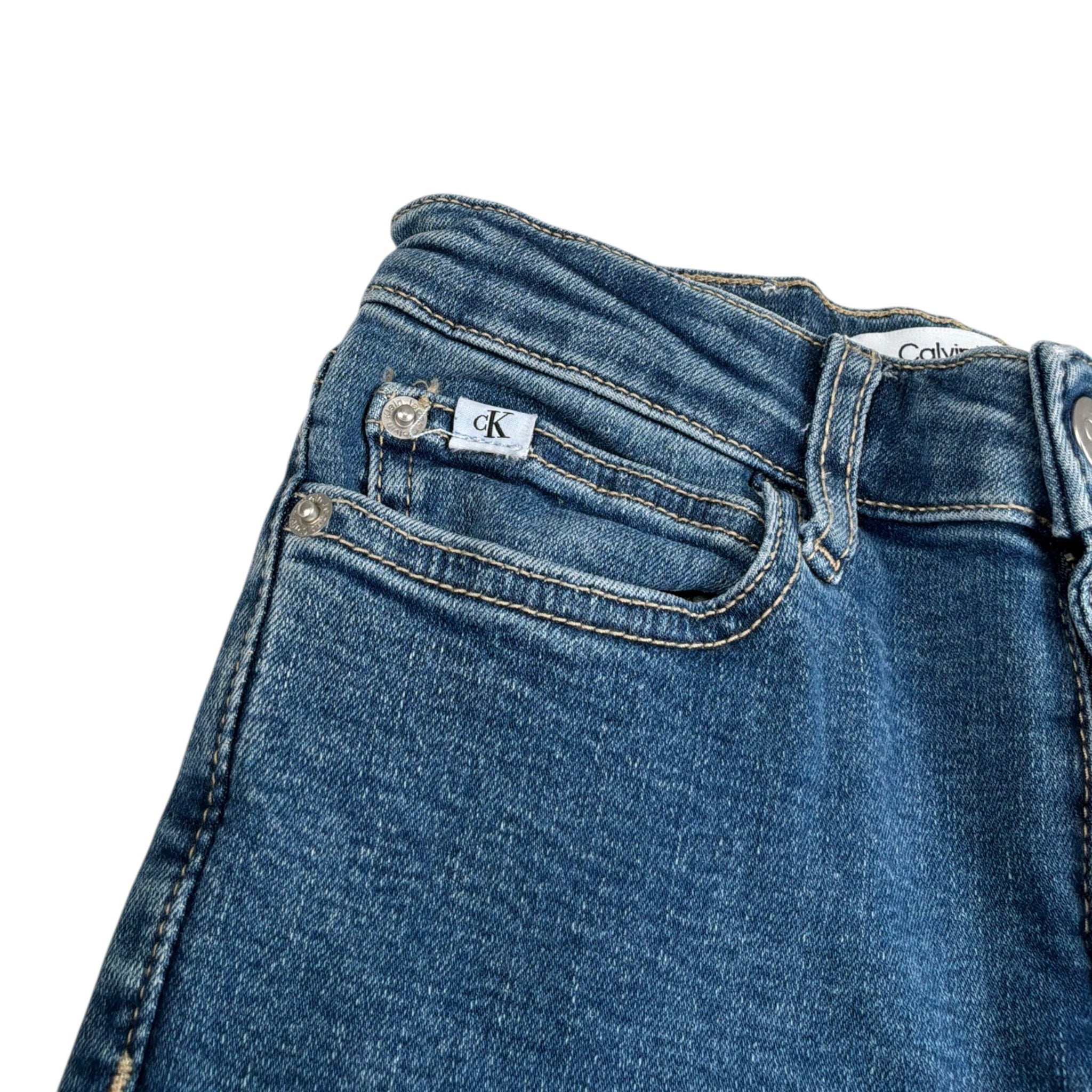 Calvin Klein Jeans Tint Unita Modello Zampa Blu per Bambina IG0IG02272 BLU CALVIN KLEIN 