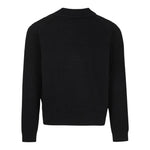 Calvin Klein Maglia Girocollo tinta unita con Logo Nero per Bambina IG0IG02654 NERO CALVIN KLEIN 