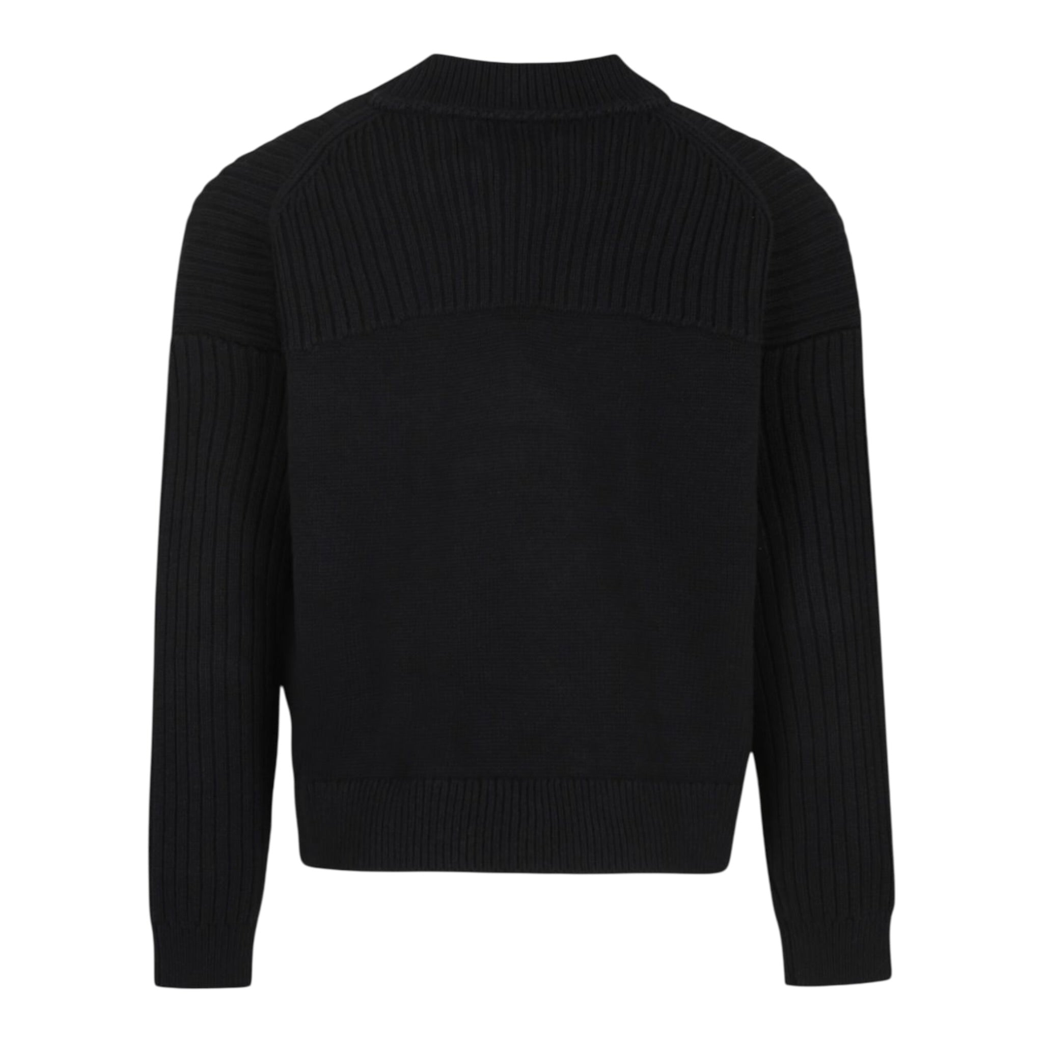 Calvin Klein Maglia Girocollo tinta unita con Logo Nero per Bambina IG0IG02654 NERO CALVIN KLEIN 