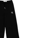 Calvin Klein Pantalone tinta unita Modello Palazzo Nero per Bambina IG0IG02875X NERO CALVIN KLEIN 
