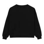 Calvin Klein Felpa tinta unita Girocollo con Logo Nero per Bambina IG0IG02970 NERO CALVIN KLEIN 