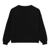 Calvin Klein Felpa tinta unita Girocollo con Logo Nero per Bambina IG0IG02970 NERO CALVIN KLEIN 