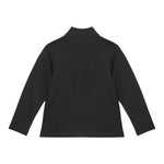 Calvin Klein Shirt tinta unita con Zip Nero per Bambina IG0IG02978 NERO CALVIN KLEIN 