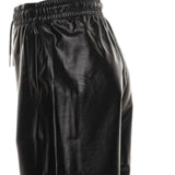 Calvin Klein Pantalone In Ecopelle tinta unita con Elastico In Vita Nero per Bambina IG0IG02983 NERO CALVIN KLEIN 