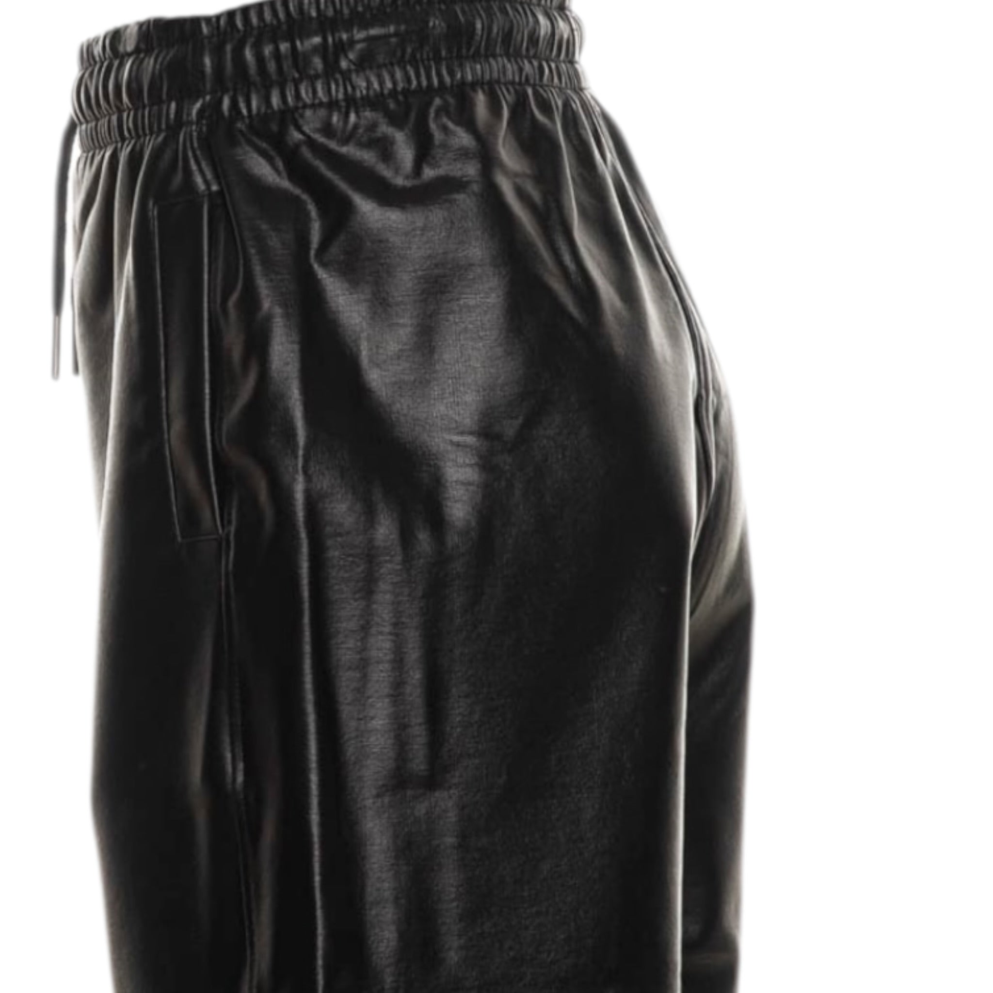Calvin Klein Pantalone In Ecopelle tinta unita con Elastico In Vita Nero per Bambina IG0IG02983 NERO CALVIN KLEIN 