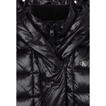 Calvin Klein Giubbino tinta unita con Zip E Cappuccio Nero per Bambino IG0IG02988X NERO CALVIN KLEIN 