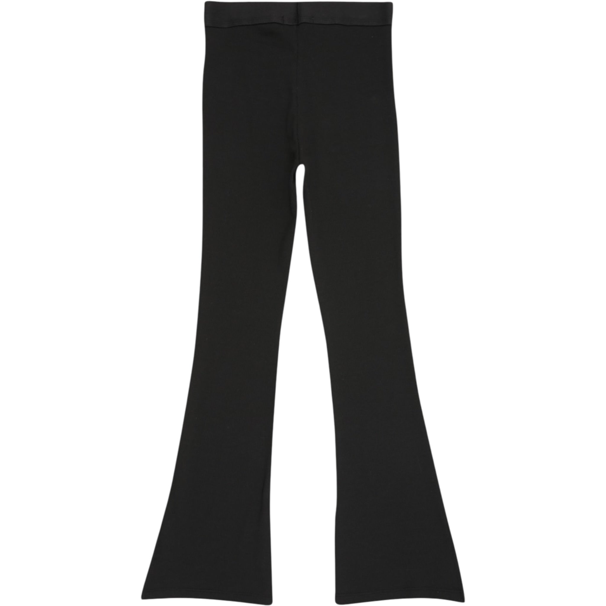 Calvin Klein Leggins tinta unita con Logo Modello Zampa Nero per Bambina IG0IG03003 NERO CALVIN KLEIN 