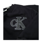 Calvin Klein Abito Manica Lunga Tinta Jnita Nero per Bambina IG0IG03009 NERO CALVIN KLEIN 