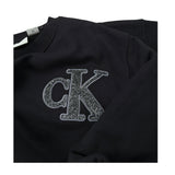 Calvin Klein Abito Manica Lunga Tinta Jnita Nero per Bambina IG0IG03009 NERO CALVIN KLEIN 