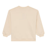 Calvin Klein Felpa Chiusa Girocollo tinta unita con Logo Beige per Bambina IG0IG03014X BEIGE CALVIN KLEIN 