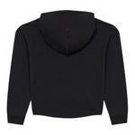Calvin Klein Felpa Chiusa con Cappuccio tinta unita con Logo Nero per Bambina IG0IG03018T NERO CALVIN KLEIN 