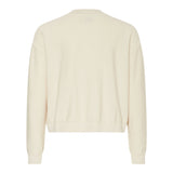 Calvin Klein Maglia Girocollo tinta unita con Ricami Beige per Bambina IG0IG03026 BEIGE CALVIN KLEIN 