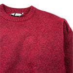 Calvin Klein Maglia Girocollo tinta unita con Logo Bordeaux per Bambina IG0IG03048XU4 BORDEAUX CALVIN KLEIN 