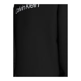 Calvin Klein Felpa tinta unita con Cappuccio E Stampa Nero per Bambino IU0IU00679 NERO CALVIN KLEIN 