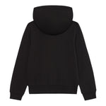 Calvin Klein Felpa Xon Zip E Cappuccio tinta unita Nero per Bambino IU0IU00707 NERO CALVIN KLEIN 