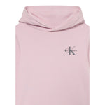 Calvin Klein Felpa Chiusa con Cappuccio tinta unita Rosa per Bambina IU0IU00712 ROSA CALVIN KLEIN 