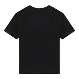 Calvin Klein T-Shirt Girocollo tinta unita con Logo Nero per Bambino IU0IU00715 NERO CALVIN KLEIN 