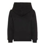 Calvin Klein Felpa Chiusa con Cappuccio tinta unita Nero per Bambino IU0IU0679T NERO CALVIN KLEIN 