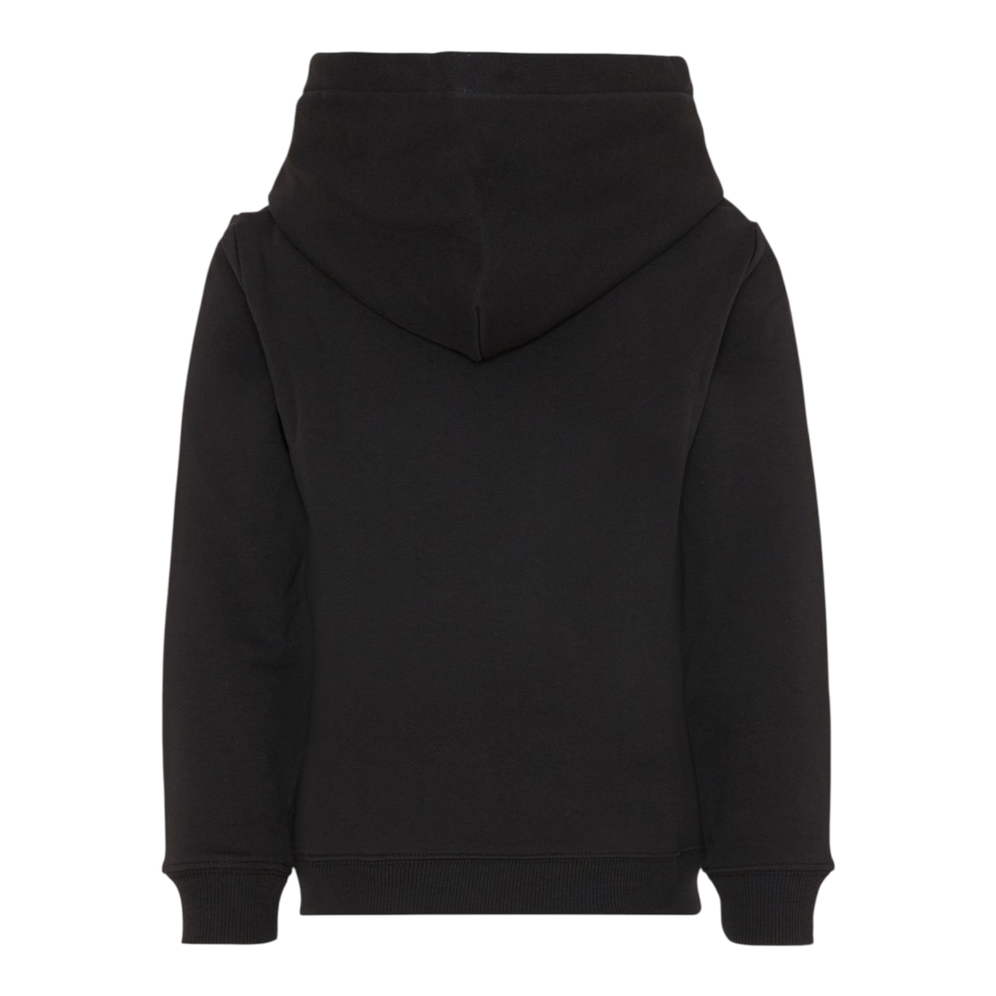 Calvin Klein Felpa Chiusa con Cappuccio tinta unita Nero per Bambino IU0IU0679T NERO CALVIN KLEIN 