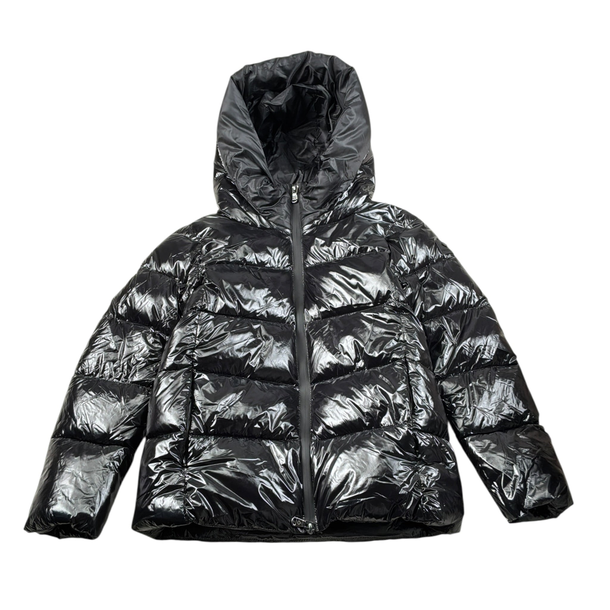 Canadian Giubbino tinta unita con Cappuccio Nero per Bambino CNG224229WKREG NERO CANADIAN 