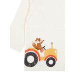 Carre'Ment Beau Shirt Girocollo tinta unita con Stampa Panna per Bambino Y30286J PANNA CARRE'MENT BEAU 