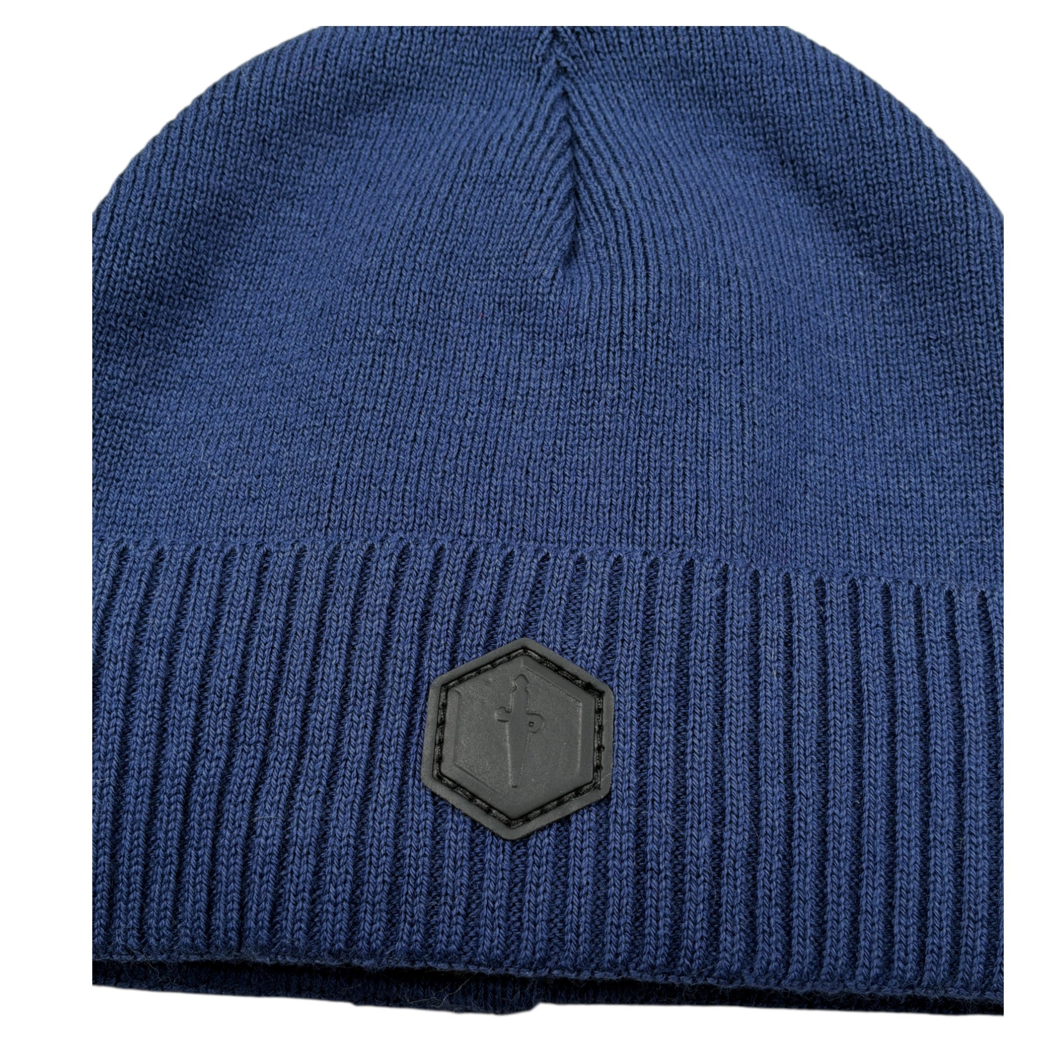 Cesare Paciotti Cappello tinta unita con Logo Blu per Neonato CAP6301B BLU CESARE PACIOTTI 