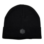 Cesare Paciotti Cappello tinta unita con Logo Nero per Neonato CAP6301B NERO CESARE PACIOTTI 