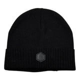 Cesare Paciotti Cappello tinta unita con Logo Nero per Neonato CAP6301B NERO CESARE PACIOTTI 