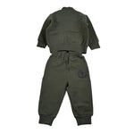 Cesare Paciotti Completo 2 Pezzi Felpa-Pantalone tinta unita Verde per Bambino COMP6302BX VERDE CESARE PACIOTTI 
