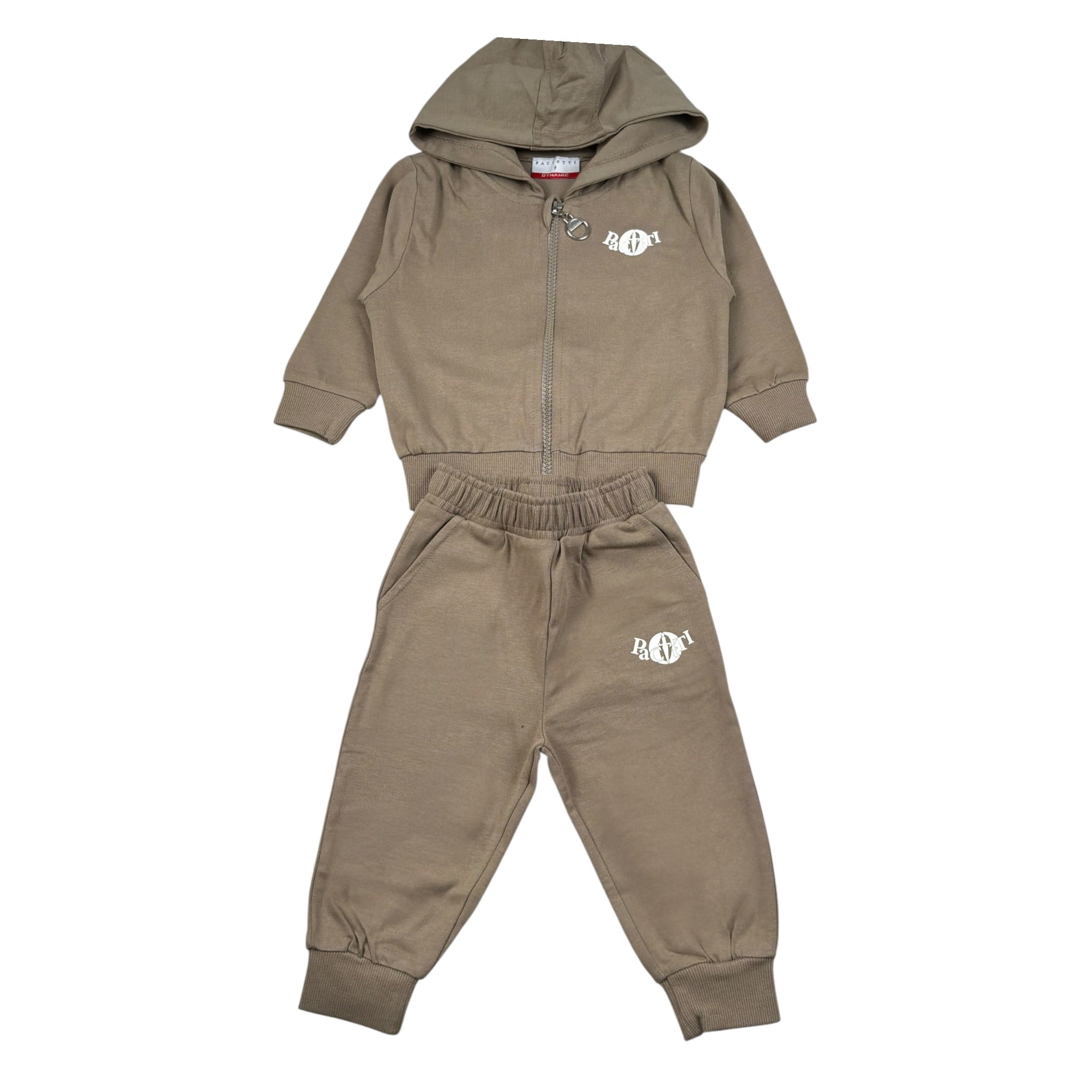 Cesare Paciotti Completo 2 Pezzi Felpa-Pantalone tinta unita Fango per Neonato COMP6305BN FANGO CESARE PACIOTTI 