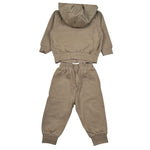 Cesare Paciotti Completo 2 Pezzi Felpa-Pantalone tinta unita Fango per Neonato COMP6305BN FANGO CESARE PACIOTTI 