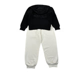 Cesare Paciotti Completo 2Pz Felpa-Pantalone Bicolore Nero/Bianco per Bambino COMP6307J NERO/BIANCO CESARE PACIOTTI 