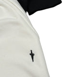 Cesare Paciotti Completo 2Pz Felpa-Pantalone Bicolore Nero/Bianco per Bambino COMP6307J NERO/BIANCO CESARE PACIOTTI 