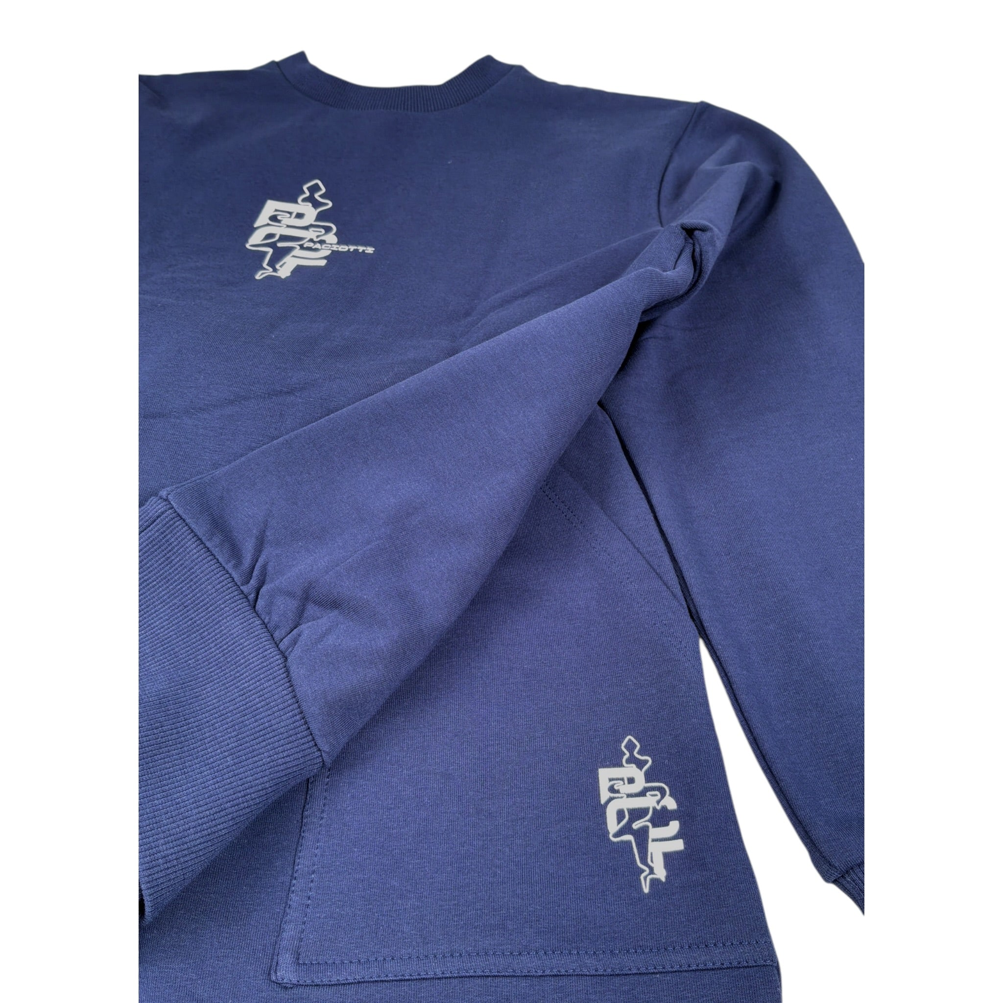 Cesare Paciotti Completo 2 Pezzi Felpa-Pantalone tinta unita Blu per Bambino COMP6308J BLU CESARE PACIOTTI 