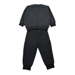 Cesare Paciotti Completo 2 Pezzi Felpa-Pantalone tinta unita Nero per Neonato COMP6313B NERO CESARE PACIOTTI 