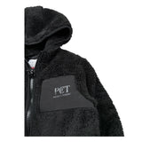 Cesare Paciotti Giubbino tinta unita con Zip Cappuccio Nero per Neonato GBP6305N NERO CESARE PACIOTTI 