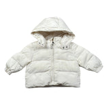 Cesare Paciotti Giubbino tinta unita con Cappuccio Panna per Bambina GBP6352B PANNA CESARE PACIOTTI 