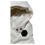 Cesare Paciotti Giubbino tinta unita con Cappuccio Panna per Bambina GBP6352B PANNA CESARE PACIOTTI 