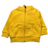 Cesare Paciotti Felpa con Zip E Cappuccio Tint Unita Giallo per Neonato MFICE6330B GIALLO CESARE PACIOTTI 