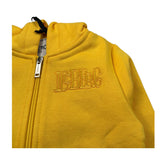 Cesare Paciotti Felpa con Zip E Cappuccio Tint Unita Giallo per Neonato MFICE6330B GIALLO CESARE PACIOTTI 