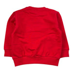 Cesare Paciotti Felpa Girocollo tinta unita con Stampa Rosso per Bambino MFP6302BXJ ROSSO CESARE PACIOTTI 