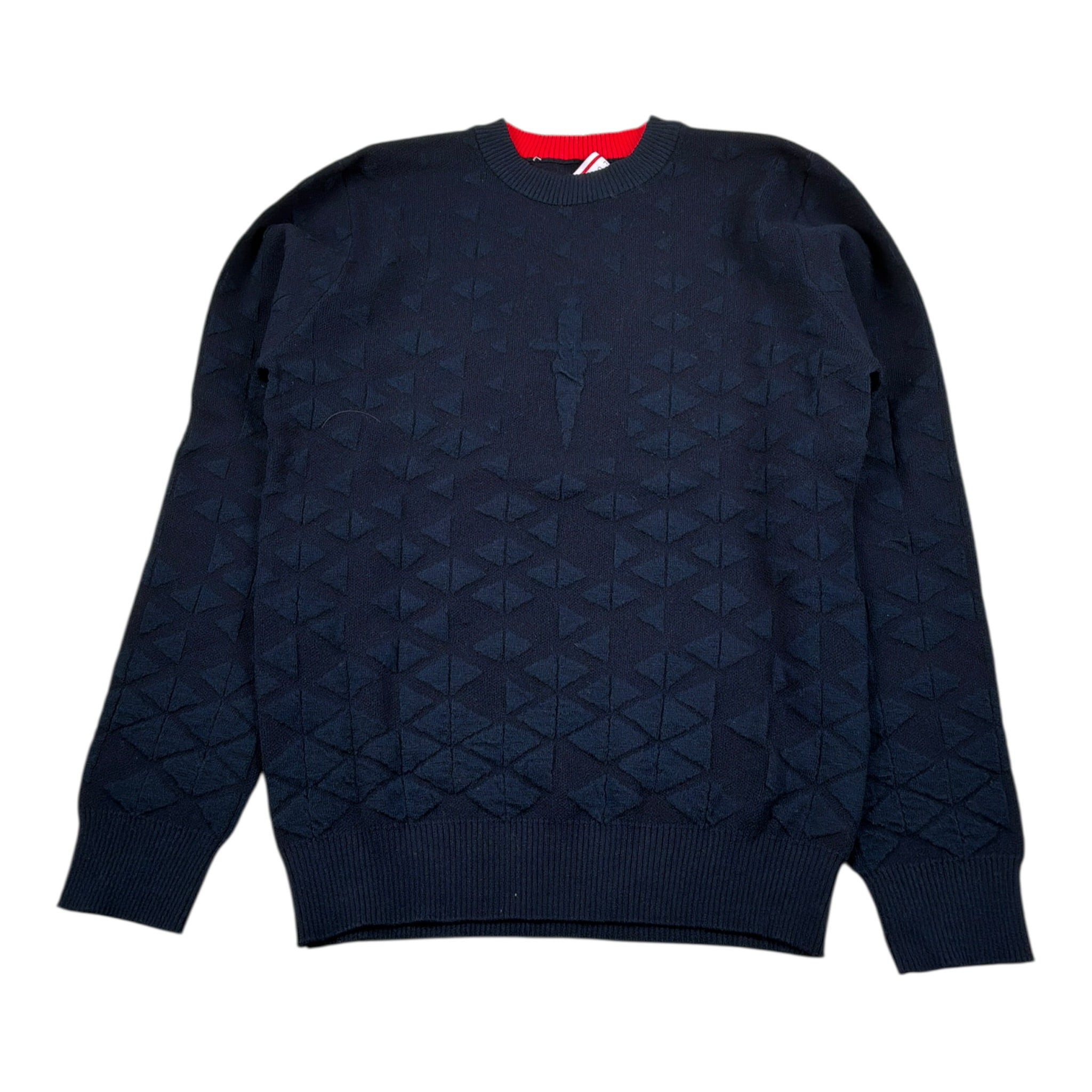 Cesare Paciotti Maglia tinta unita con Ricami Blu per Bambino MGP6350J BLU CESARE PACIOTTI 
