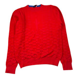 Cesare Paciotti Maglia tinta unita con Ricami Rosso per Bambino MGP6350JX ROSSO CESARE PACIOTTI 