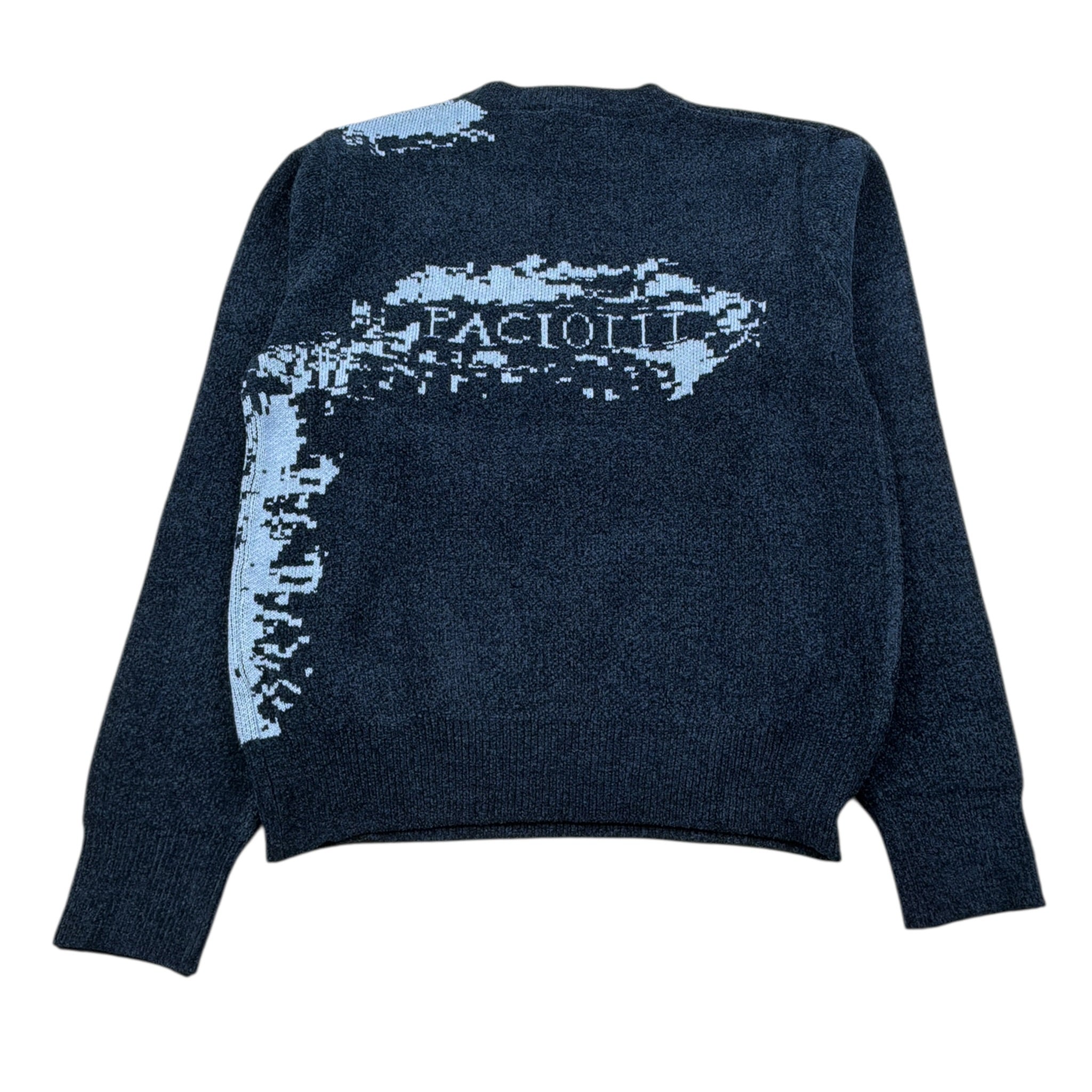 Cesare Paciotti Maglia Girocollo tinta unita con Logo Blu per Bambino MGP6354J BLU CESARE PACIOTTI 