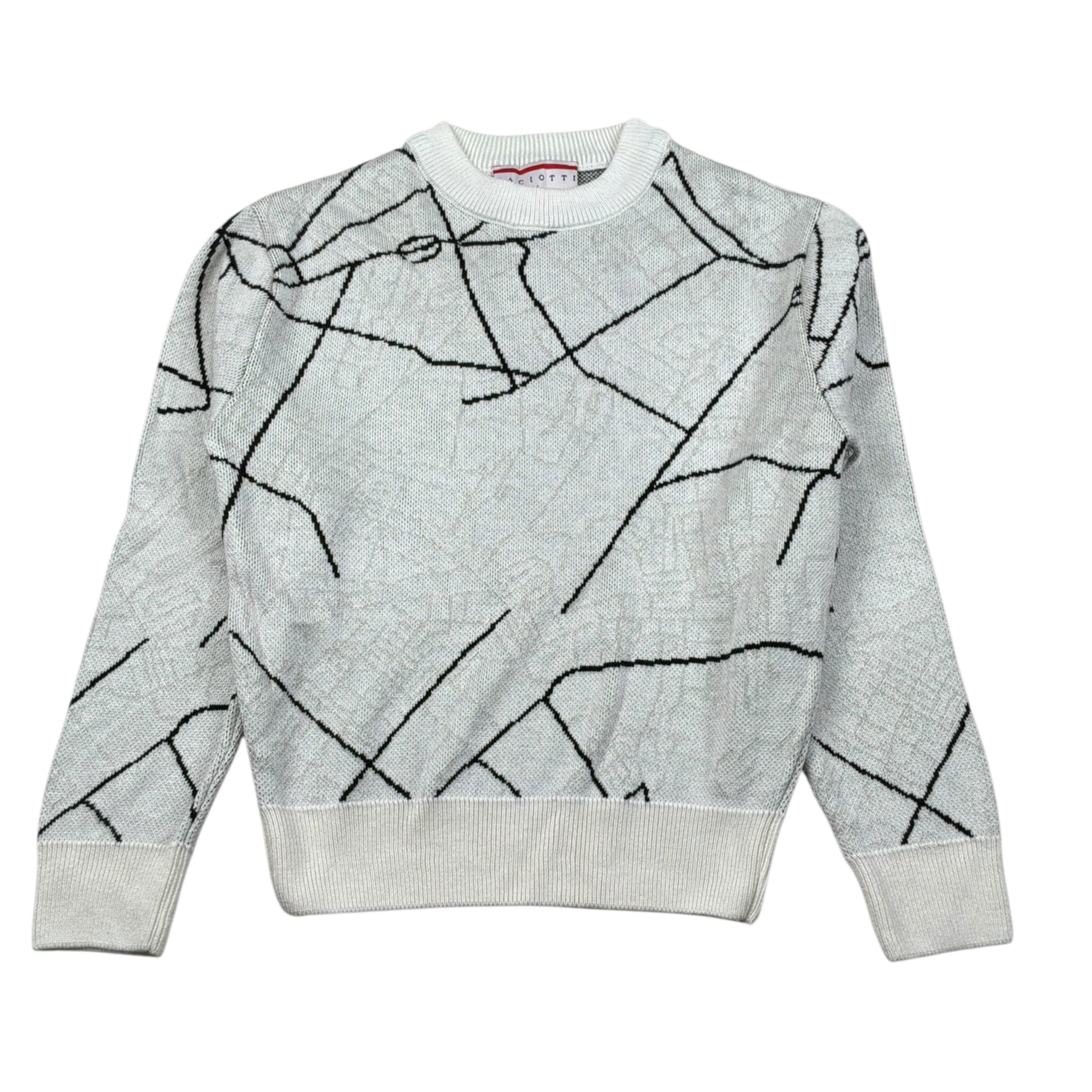 Cesare Paciotti Maglia Girocollo tinta unita Panna per Bambino MGP6356J PANNA CESARE PACIOTTI 