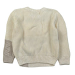 Cesare Paciotti Maglia Girocollo Bicolore Beige per Bambino MGP6358BXXXJ BEIGE CESARE PACIOTTI 